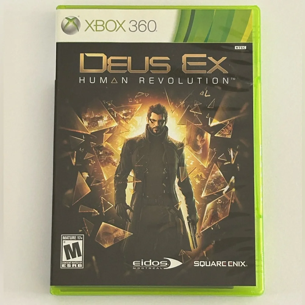 🦋 5/$25 - Deus Ex: Human Revolution Video Game for Xbox 360